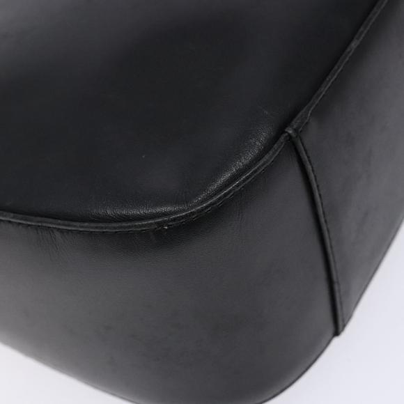 BURBERRY Shoulder Bag Leather Black Silver Auth ep9890 - Picture 16 of 16